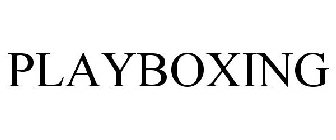 PLAYBOXING