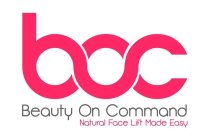 BOC BEAUTY ON COMMAND NATURAL FACE LIFT MADE EASY