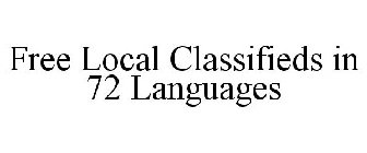 FREE LOCAL CLASSIFIEDS IN 72 LANGUAGES