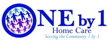 ONE BY 1 HOME CARE SERVING THE COMMUNITY 1 BY 1