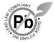 PB · QUICK FITTING INC · LEAD LAW COMPLIANT