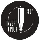 INVERT TO POUR 180°