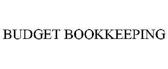 BUDGET BOOKKEEPING