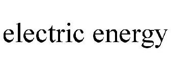 ELECTRIC ENERGY