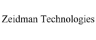 ZEIDMAN TECHNOLOGIES