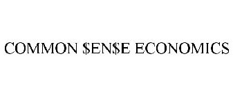 COMMON $EN$E ECONOMICS