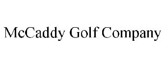 MCCADDY GOLF COMPANY