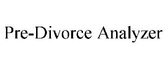 PRE-DIVORCE ANALYZER
