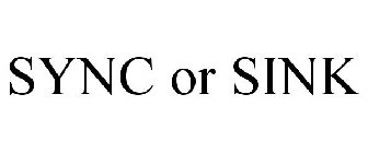 SYNC OR SINK