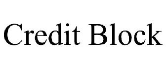 CREDIT BLOCK