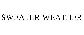 SWEATER WEATHER