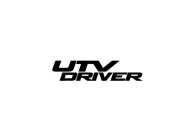 UTV DRIVER