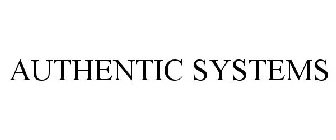 AUTHENTIC SYSTEMS