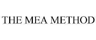 THE MEA METHOD