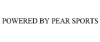 POWERED BY PEAR SPORTS