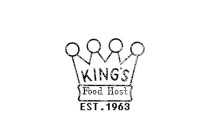 KINGS FOOD HOST EST. 1963