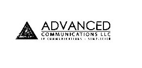 ADVANCED COMMUNICATIONS LLC IP COMMUNICATIONS · SIMPLIFIED