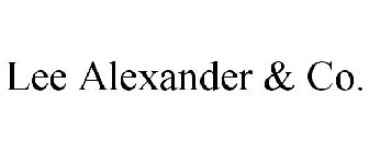 LEE ALEXANDER & CO.