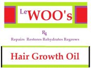 LE WOO'S R4 REPAIRS RESTORES REHYDRATES REGROWS HAIR GROWTH OIL