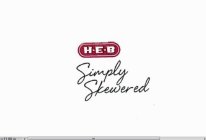 H·E·B SIMPLY SKEWERED