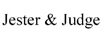 JESTER & JUDGE