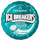 ICE BREAKERS WINTERGREEN ARTIFICIAL FLAVOR TO SHARE ULTIMATE MOUTH FRESHENING SUGAR FREE MINTS WITH FLAVOR CRYSTALS, NOT TO SHARE