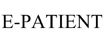 E-PATIENT
