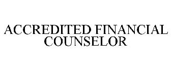 ACCREDITED FINANCIAL COUNSELOR