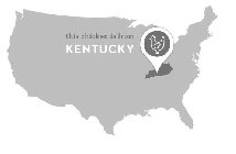 THIS CHICKEN IS FROM KENTUCKY