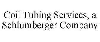 COIL TUBING SERVICES, A SCHLUMBERGER COMPANY