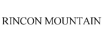 RINCON MOUNTAIN