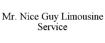 MR. NICE GUY LIMOUSINE SERVICE