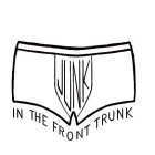 JUNK IN THE FRONT TRUNK