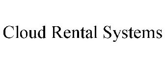 CLOUD RENTAL SYSTEMS