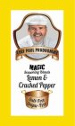 CHEF PAUL PRUDHOMME MAGIC SEASONING BLENDS LEMON & CRACKED PEPPER SALT-FREE SUGAR-FREEDS LEMON & CRACKED PEPPER SALT-FREE SUGAR-FREE