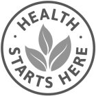 Â· HEALTH Â· STARTS HERE