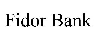 FIDOR BANK