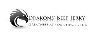 DRAKONS' BEEF JERKY GREATNESS AT YOUR FINGER TIPS