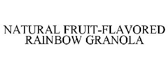 NATURAL FRUIT-FLAVORED RAINBOW GRANOLA