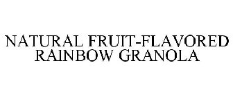 NATURAL FRUIT-FLAVORED RAINBOW GRANOLA