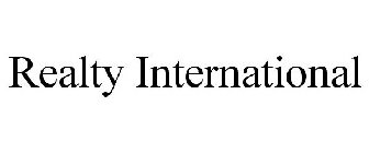 REALTY INTERNATIONAL