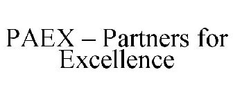 PAEX - PARTNERS FOR EXCELLENCE