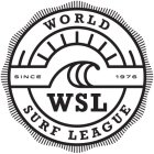 WORLD SURF LEAGUE - WSL - SINCE 1976