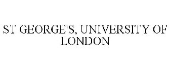 ST GEORGE'S, UNIVERSITY OF LONDON