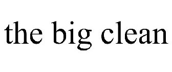 THE BIG CLEAN