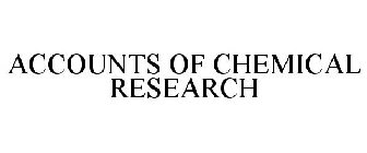 ACCOUNTS OF CHEMICAL RESEARCH