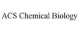 ACS CHEMICAL BIOLOGY