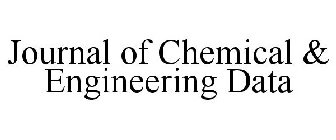 JOURNAL OF CHEMICAL & ENGINEERING DATA