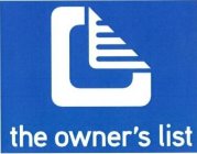 THE OWNER'S LIST