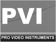 PVI PRO VIDEO INSTRUMENTS